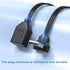 2PCS 90 Degree USB2.0 Extension Cable Flat Right Angle USB Male to Female Adapter Short Soft USB Cable 8inch-20CM (UP Angle+Down Angle)...