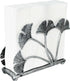 OwlGift Modern Ginkgo Leaves Design Napkin Holder for Tables, Metal Paper Napkin Storage for Kitchen, Stylish Paper Towel Dispenser, Mail Letter S...