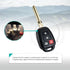Replacement Key for 2014-2016 Toyota Camry Corolla Keyless Entry Remote Fob HYQ12BEL H Chip, New Uncut Blade; by AutoKeyMax...