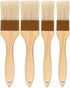 Pastry brush,Basting brush for Cooking,Natural Bristle BBQ Brush for Oil & Sauce,Wooden Handle Food Brush for Baking,Easy Clean Butter Brush,Durab...