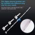 Saltwater Aquarium Cleaner Fish Tank Scraper Cleaning Tools 17.7-48 Inch Long for Cleaning Acrylic or Glass Saltwater Marine Tank Never Rust...
