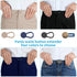 18PCS Button Extenders for Jeans, Pants Waist Button Extender for Women Men, Jeans Button Extender Stretchy Waist Extension, 6 Sizes Pants Button ...