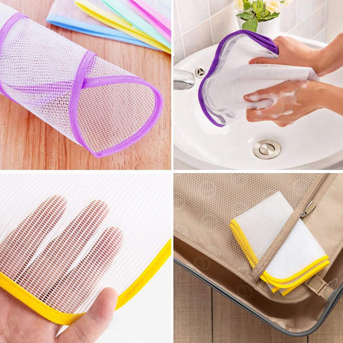 FineInno 5 Pcs Protective Ironing Scorch Mesh Cloth,Protective Ironing Pressing Pad,Protective Scorch Saving Mesh,Ironing Press Pad 23“ x 15"...