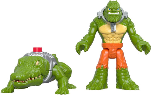 Fisher-Price DC Super Friends Imaginext DC Super Friends, K Croc & Crocodile Pet...
