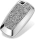 Royalfox(TM) 3 4 5 Buttons 3D Bling keyless Entry Remote Smart Key Fob case Cover for 2017 2018 2019 2020 2021 2022 Ford Mustang Explorer Edge Fus...