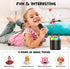 Mini Karaoke Machine for Kids Portable Bluetooth 5.3 Speaker Led Lights with 2 Wireless Microphones Karaoke Gifts for Girls Boys Audlt Birthday Ch...