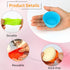 54 pcs Reusable Silicone Cupcake Baking Cups Dulinkas Non-Stick Muffin Liners Molds Sets Bento Box Dividers Pastry Cake Molds 3 Shapes Multicolor ...