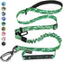 Hotsky Heavy Duty Dog Leash,Tactical Bungee Dog Leash with Car Seat Belt and Double Handle for Medium Large Dogs, 4-6ft Adjustable Shock Absorbing...