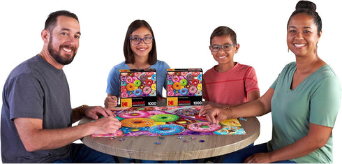 RoseArt - Kodak Premium - I Love Donuts - 1000 Piece Jigsaw Puzzle for Adults...