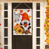Fall is in the Air Gnome Pumpkin Coffee Decorative Garden Flag, Autumn Maple Leaves Yard Outside Decorations, Buffalo Plaid Cheetah Polka Dots Far...