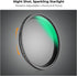 K&F Concept 49mm Variable Star Filter Cross Screen Starburst Filter 4, 8 Points -18 Layer Coating Ultra Slim Optical Glas Camera Lens Filter with ...
