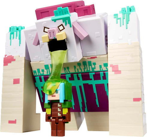Mattel Minecraft Legends Action Figure, Devourer with Slime Attack Action & Accessory, Collectible Toy, 3.25-inch...