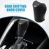 Gear Shifting Knob Cover Automatic Transmission Lever Trim for Jeep Cherokee 2014-2021 PU Leather Carbon Fiber Pattern Black...