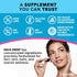 Liquid Collagen Peptides for Women - Complex with Biotin Vitamin, Hydrolyzed Keratin Protein and Saw Palmetto - Comprehensive Formula for Hair, Sk...