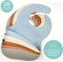 Silicone Baby Bib, French Navy | BPA FREE | Soft Adjustable Bib for Ages 6-36 Months...