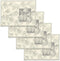 Heritage Lace Woodland 14x20 Ecru Placemat (Set of 4)...