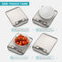 Ultrean Food Scale, Digital Kitchen Scale Weight Grams and Ounces for Baking Cooking and Meal Prep, 6 Units with Tare Function, 11lb (Batteries In...