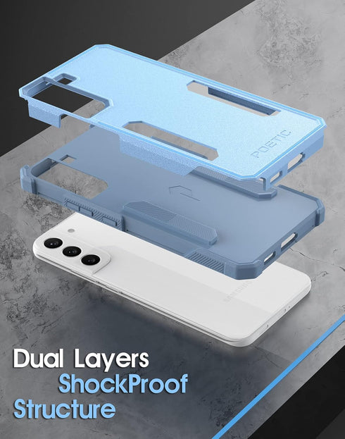Poetic Neon Series Case Designed for Samsung Galaxy S22 Plus 5G 6.6 inch, Dual Layer Heavy Duty Tough Rugged Lightweight Slim Shockproof Protectiv...