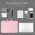 11.6-12.9 Inch Laptop Bag Sleeve Women Ladies TSA Travel Briefcase with Organizer for Lenovo Chromebook Flex 3 11, Macbook Air 13 A2337, Acer Chro...