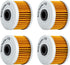 Road Passion High Performance Oil Filter compatible with Kawasaki KX450 F 12-15 KLX450 R KFX450 R 08-14 KLX125 10-11 KLX250 S 06-14 KLX250SF 09-10...