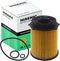Oil Filter Fits for Mercedes-Benz A220 B250 C300 C350E CLA250 E300 GLA250 GLC300 Metris SLC300 SLK300 Infiniti Q50 Q60 QX30 Metal Free 2701800009 ...