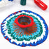 Acrylic Pouring Strainers,12 Pcs Acrylic Paint Pouring Strainers Plastic Flower Strainers Silicone Pouring Drain Basket for DIY Pouring Acrylic Pa...