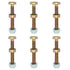 6-Pack 1501216MA Shear Pin Bolt Kits Compatible with Murray AYP Craftsman 1501216 9524MA 301172 722130 301172MA Snow Throwers Snowblower...
