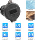 XMSJSIY USB Car Charger Socket Outlet 12V-24V USB/Type C Outlet PD & QC 3.0 Fast Car Charger 38W Power Waterproof Outlet Adapter with LED Voltmete...