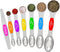 Magnetic Measuring Spoons Set - Wildone Stainless Steel Double Sided Measuring Spoons Set of 7, for Dry and Liquid Ingredients, including 6 Heavy ...