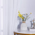 NICETOWN Sheer Curtains for Patio Door, Grommet Voile Texture Soft Lightweight Window Curtains and Drapes Elegant for Bedroom/Living Room/Sliding ...