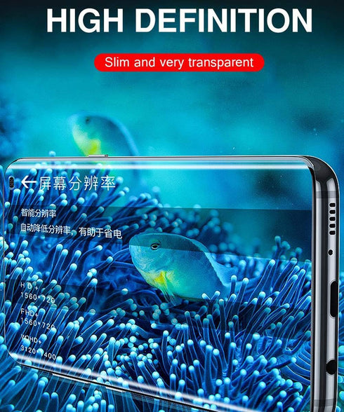 2Pack Upgraded Hydrogel Screen Protector For iPhone 12 Pro Max (6.7"), Non-breakable Flexible TPU&Case Friendly Transparent Soft Protective Film (...