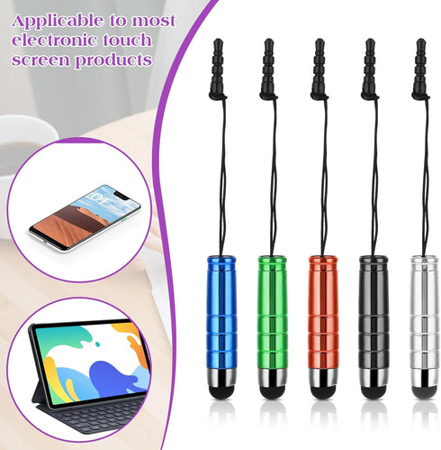 Stylus Pens for Touch Screens, 10PCS Short Stylus Pen Sets Mini Stylus Touch Pen for Tablets, Smartphones, Mobile Phone All Universal Touchscreen ...