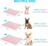 Dog Bed Mat, Reversible Crate Pad for Medium Small Dogs, Machine Washable, Portable and Soft Pet Bed Pad/Mat for 22-inch Kennel-Pink...