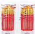 Transon 20pcs Artist Painting Brush Set for Acrylic Watercolor Gouache Hobby Craft Face Rock Painting Hot Pink...