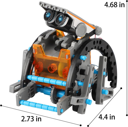 Lucky Doug 12-in-1 STEM Solar Robot Kit Toys Gifts for Kids 8 9 10 11 12 13 Years Old, Educational Building Science Experiment Set Birthday for Ki...