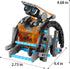 Lucky Doug 12-in-1 STEM Solar Robot Kit Toys Gifts for Kids 8 9 10 11 12 13 Years Old, Educational Building Science Experiment Set Birthday for Ki...
