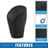 Gear Shifting Knob Cover Automatic Transmission Lever Trim for Mazda CX-30 2020-2021 Faux Leather Black...