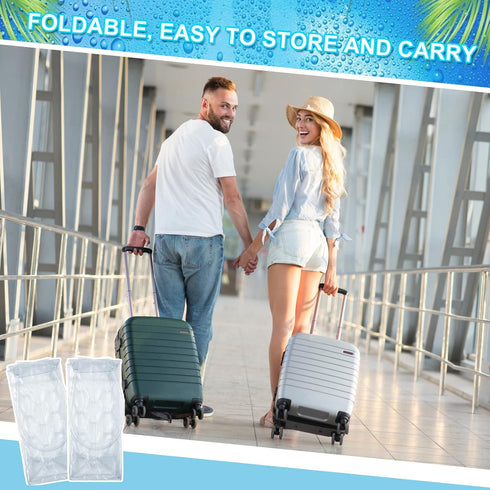 8 Pcs Ice Wine Bag Gel Wine Bottle Chill Cooler Portable Wine Bottle Chiller Cooler Wine Cooler Bag Champagne Wine Fridge Gel Cooling Holder Frees...