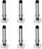 Replacement Disc Tips, High Precision Fine Point Round Disk for 2 in 1 Series Stylus Pen, Clear (6 Pack)...