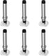 Replacement Disc Tips, High Precision Fine Point Round Disk for 2 in 1 Series Stylus Pen, Clear (6 Pack)...