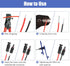 40PCS Solar Panel Connectors, Male/Female Multi-Contact 4 Solar Connectors, IP67 1000V 30A Waterproof Solar Panel Cable Connectors (20 Pairs Solar...
