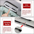 TTCR-II Interior Sunglasses Case Compatible with Audi A3 A4 A6 A7 A8 Q3 Q5 Q7 Q8 RS3 RS6 RS7 S3 S4 S6 S7 S8 SQ5 SQ7 SQ8, for Porsche Cayenne Panam...
