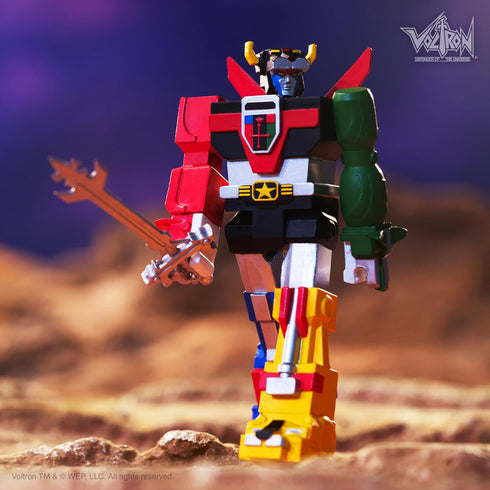 Super7 Voltron Defender of The Universe (Shogun) - 3.75" Voltron Action Figure with Accessory Vintage Collectibles and Retro Toys...