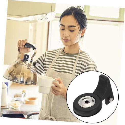 jojofuny 2Pcs kettle alarm kettle replace nozzle whistling whistle boiling kettle fsdlfjdslkrjewkljkfsldfds Nozzle cover coffee accessories fgfsdf...