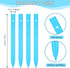 4.5 Inch Replacement Stylus Drawing Pen 4 Pieces Toddler Drawing Tablet Pens Kids' Electronics Pens with 4 Hanging Rope for LCD Writing Tablet (Bl...