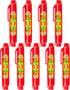 Line Level, Firecore 9pcs String Line Leveler Tools 3 Inch, Small Pocket Bubble Levels for Hanging Picture Wall Art Mason Landscape Camper Fence I...