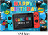 Video Game Party Supplies Happy Birthday Gaming Banner Game on Birthday Party Backdrop,Video Game Backdrop Gaming Party Props Party Accessory Part...