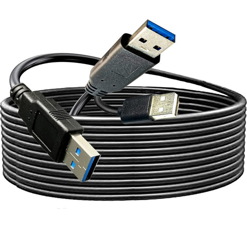 YOTETION USB 3.0 Cable 40FT, USB3.0 CABLE Male to Male, Compatible with Hard Drive, Cooling Fan/pad, Camera, DVD Player, TV, Flash Light, Hub, Mon...