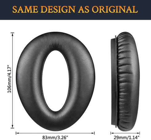 SOULWIT Professional Replacement Earpads Cushions for Lightspeed Zulu, Zulu2, Zulu3, Zulu PFX, Sierra Aviation Headset, Ear Pads with Softer Prote...