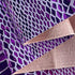 | Snake Skin Texture Faux Leather Fabric 54" Wide, Soft Embossed Vinyl for Sewing Crafts and Home Upholstery, Sold by The Yard (Purple)...